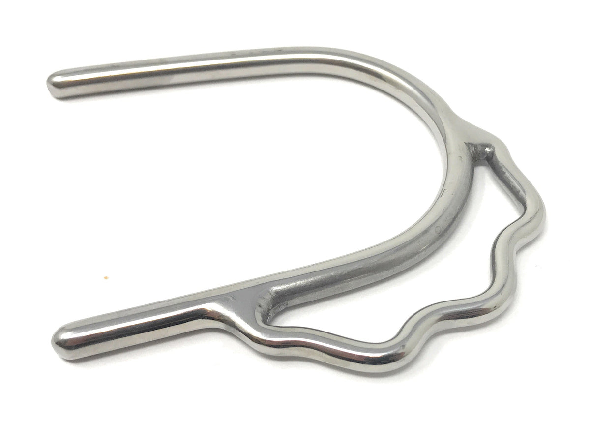 AJ Tack Ladies Stainless Steel Slip-On Bumper Spurs