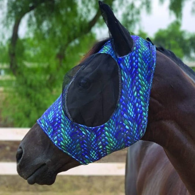 Lycra Fly Mask Dragon