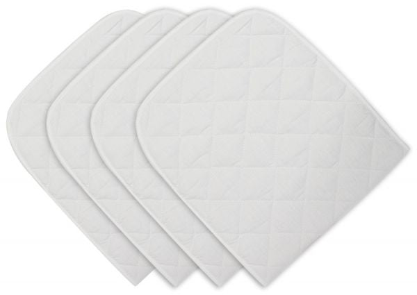 LEG WRAPS SET OF 4 (WHITE) - 12" & 14"