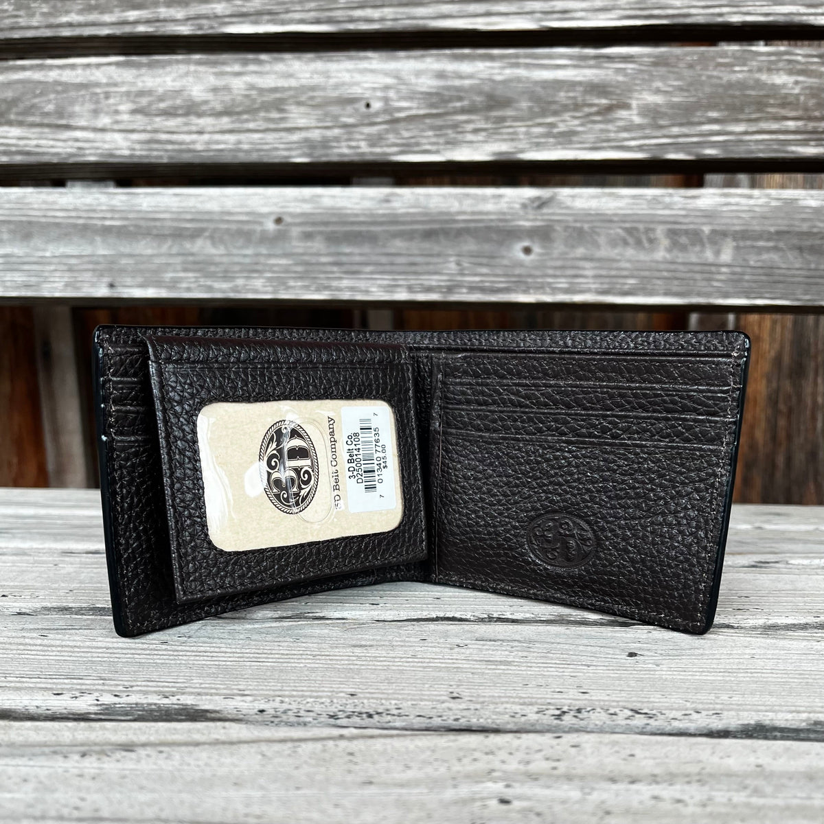 Floral Checkered Bi-Fold | 3D