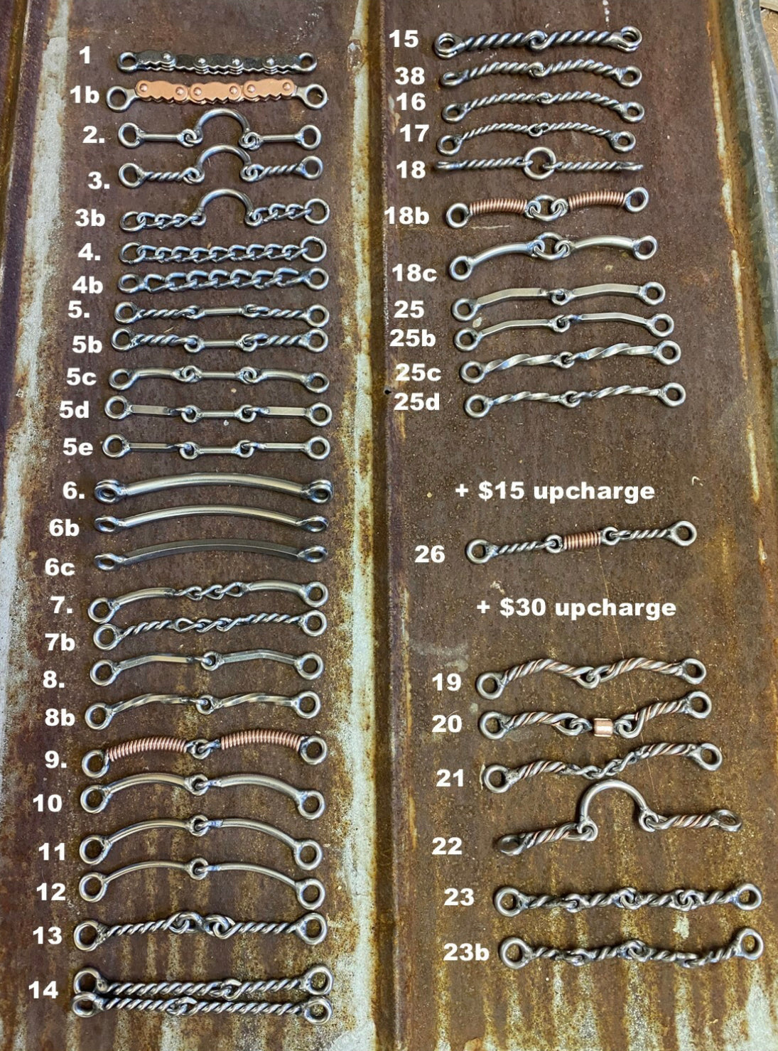 L&W 190 "5" Twisted Wire Dogbone Bit | 3/8" Mouthpiece & 5.5" Shank