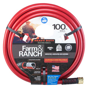 Swan Farm and RANCH Water Hose - 100' x 5/8"