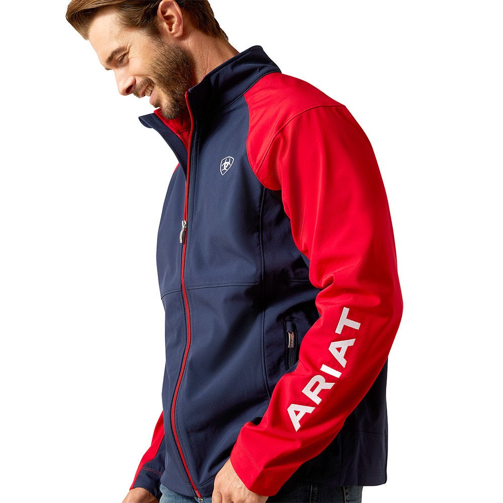 Ariat Mens Team EQ Softshell Jacket - Lightweight Fleece Riding Jacket
