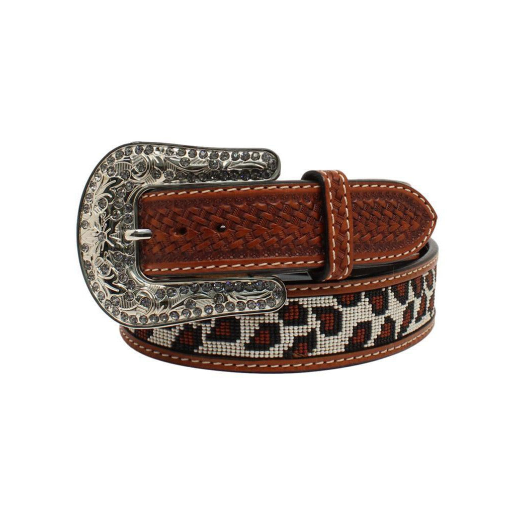 Angel Ranch Beaded Cheetah Women's Western Belt