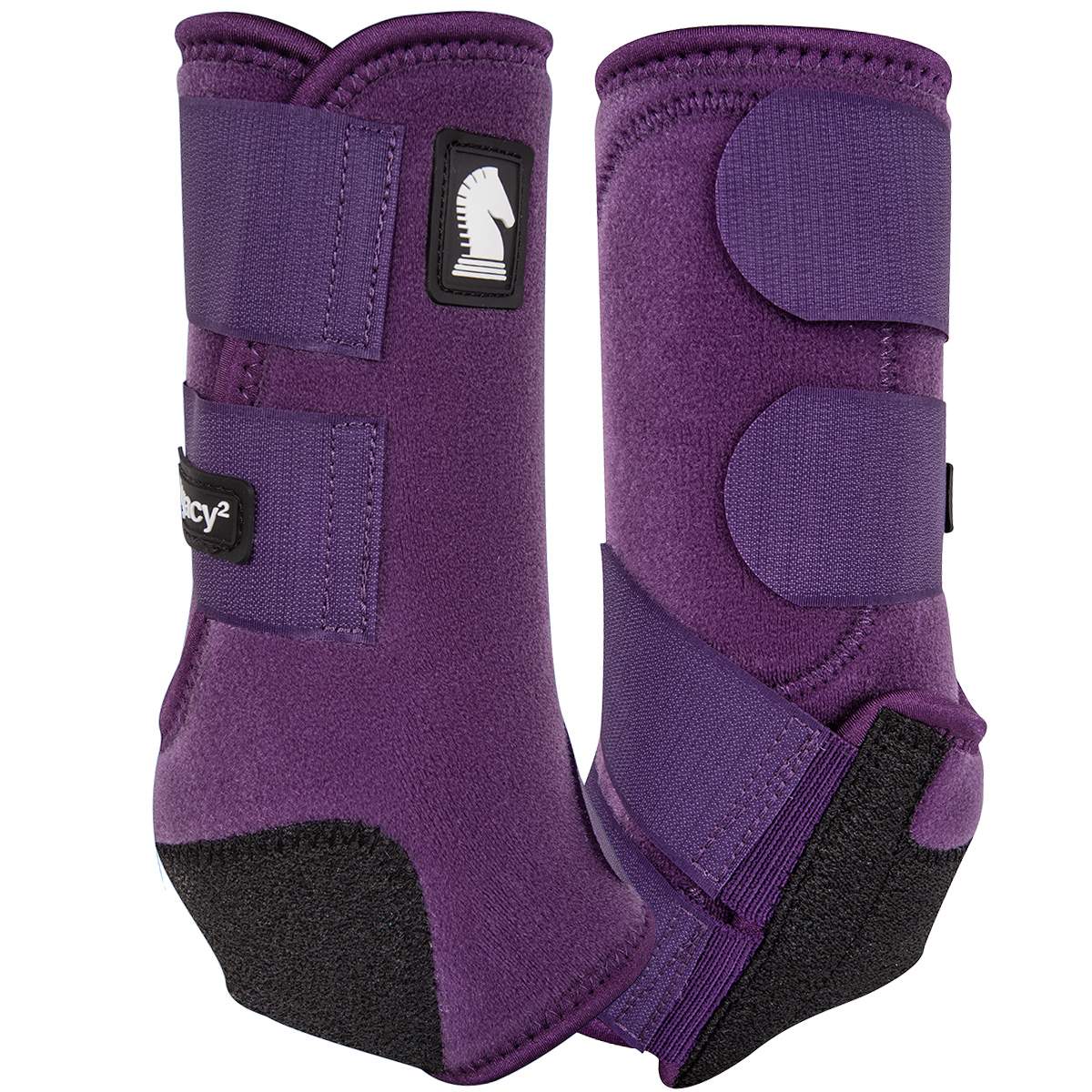 Classic Equine Legacy2 Front Boot | Eggplant