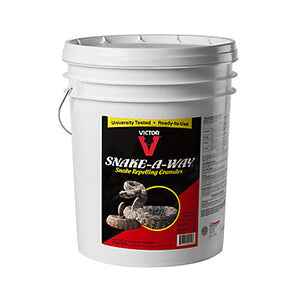 Victor Snake-A-Way Snake Repellent Granules Bucket - 28 lb