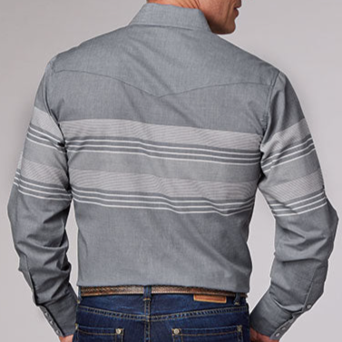 Grey Stripe | Roper Mens