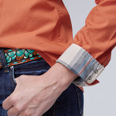 Solid Orange | Roper Womens