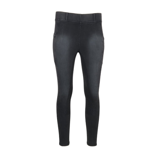 Equine Couture Soft Wash Silicone Full Seat Tights with Phone Pocket
