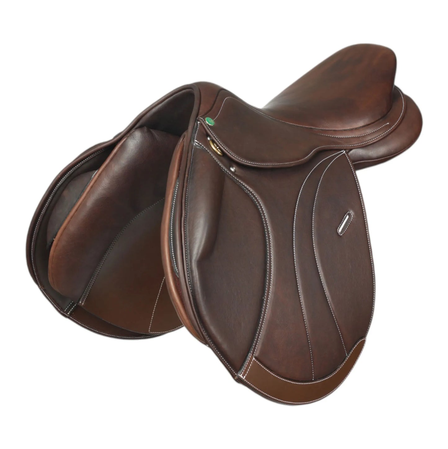 Henri De Rivel Equipe H Close Contact IGP Flocked Saddle - Havana