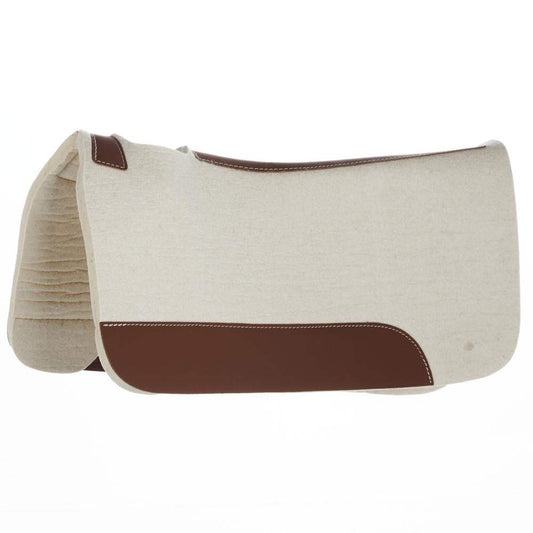 Mayatex Natural Felt Roper Saddle Pad | 3/4" Thick, 31x30