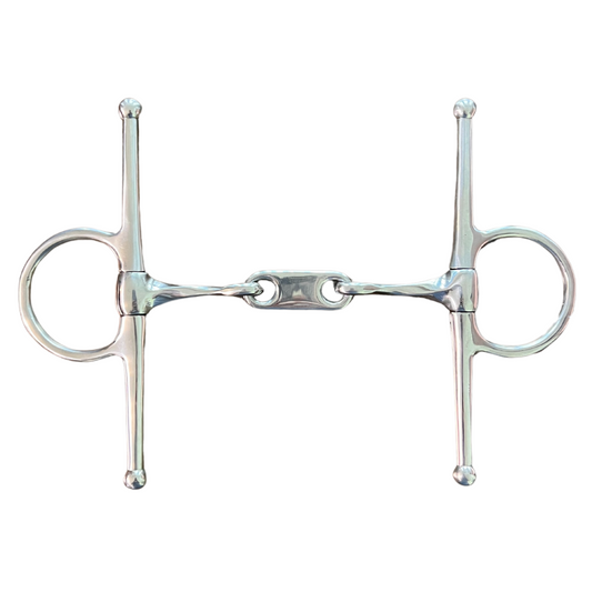 Twisted Dr. Bristol Full Cheek Snaffle Bit, 5"