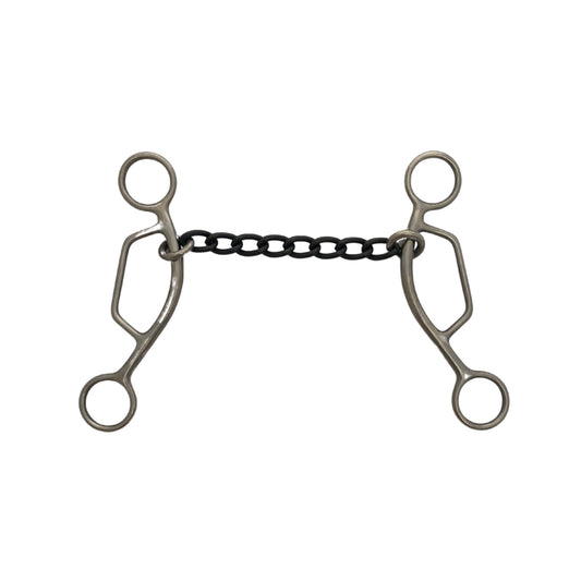 Short Shank Chain Gag Bit