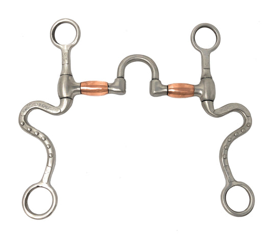 AJ Tack Stainless Steel Correction Bit with Copper Rollers