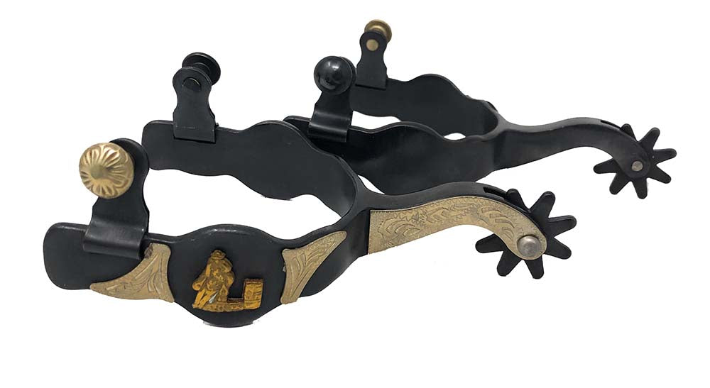 AJ Tack Barrel Racer Spurs
