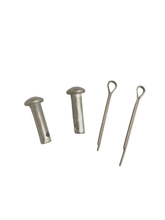 AJ Tack SS Spur Rowel Pins and Cotter Pins, 1 Set