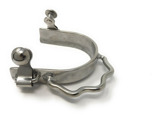 AJ Tack Men's Stainless Steel Bumper Spurs