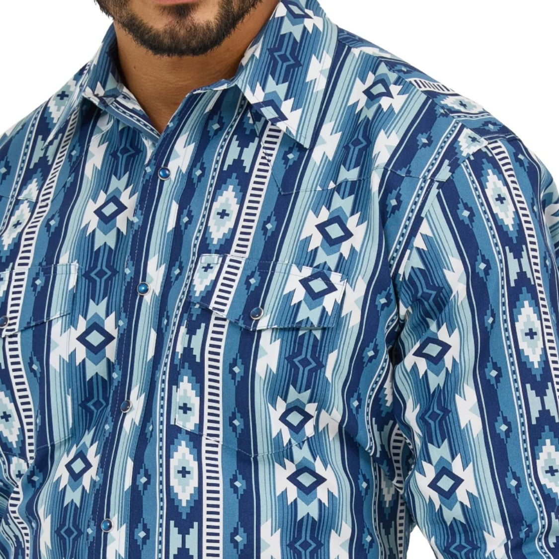 Blue Checotah | Wrangler Mens