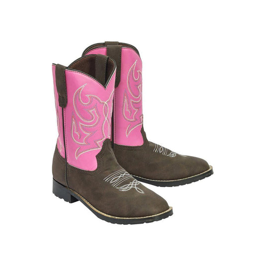 TuffRider Children's Voyageurs Square Toe Western Boot