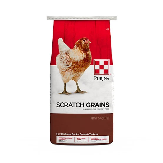PURINA SCRATCH GRAINS - 50 LB