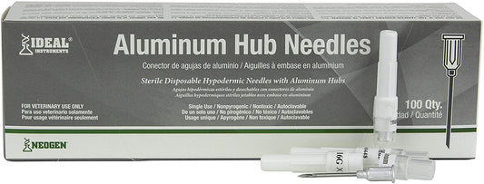 16 G X 1" ALUMINUM HUB NEEDLES