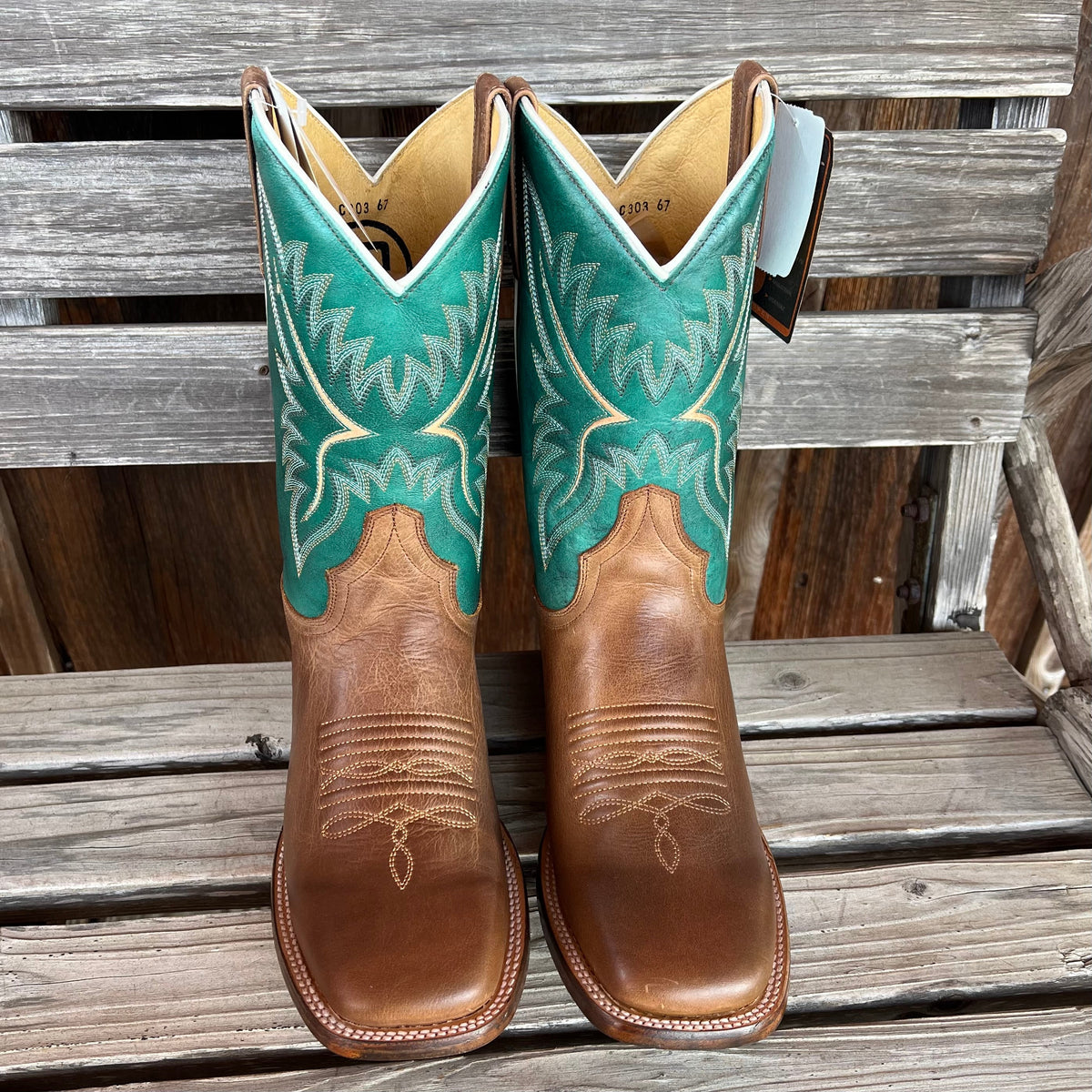 Green Cowboy | Roper Mens