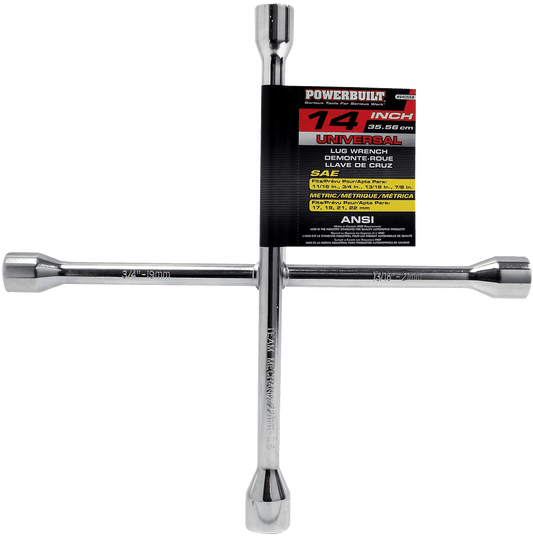 14" 4Way Powerbuilt Lug Wrench