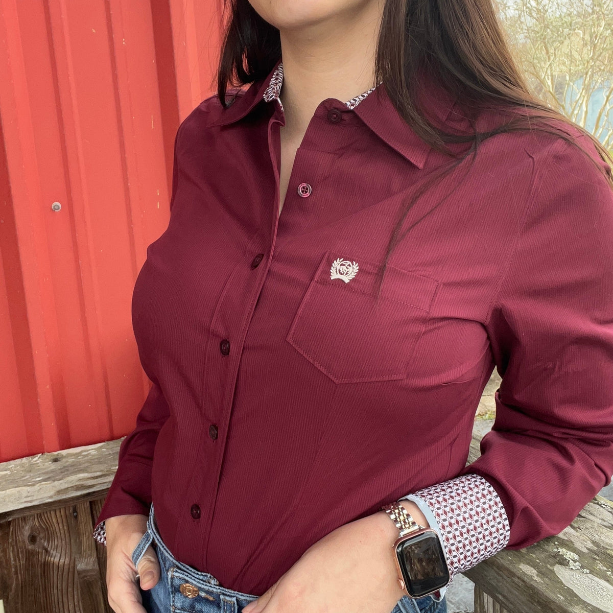 Zinfandel Stripe | Cinch Womens