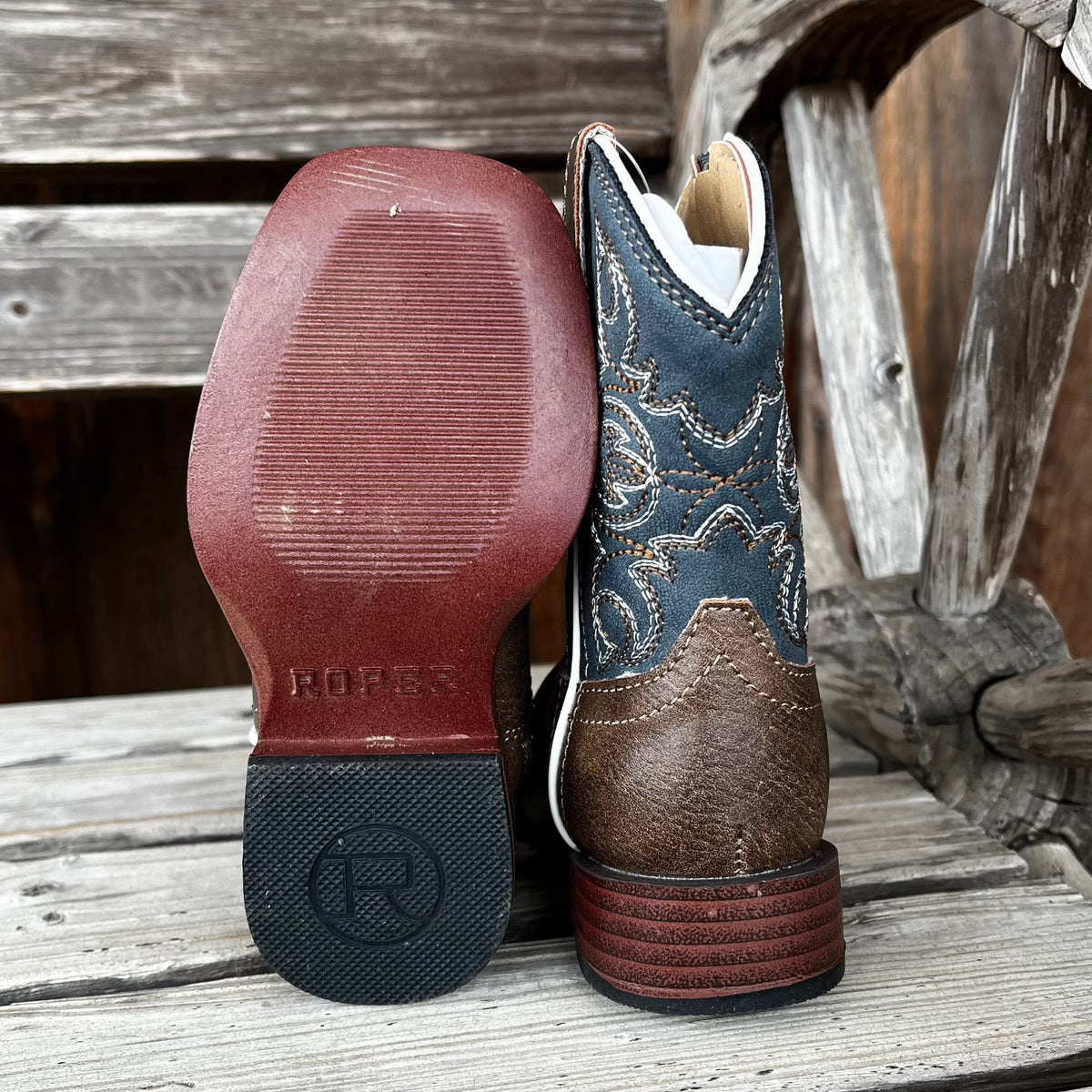 Roper Infant Boys' Ainsley Blue Boots