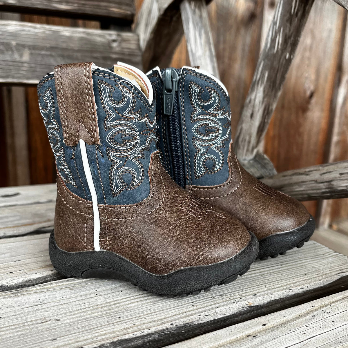 Roper Infant Boys' Ainsley Blue Boots