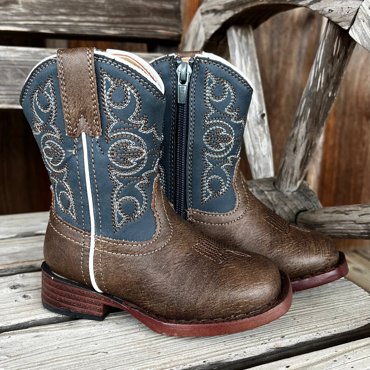 Roper Infant Boys' Ainsley Blue Boots