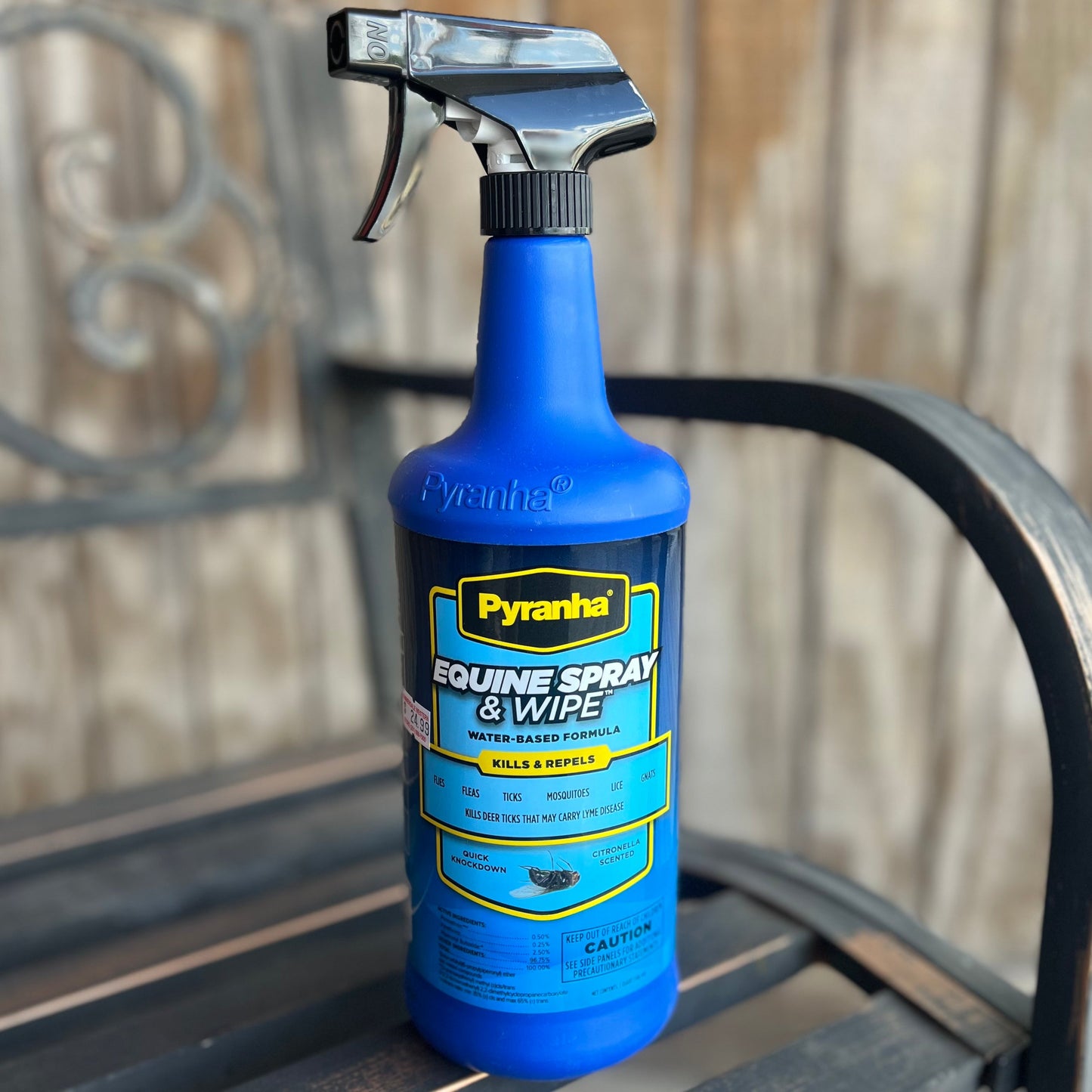 Pyranha Spray & Wipe Water-Based Fly Spray 32oz