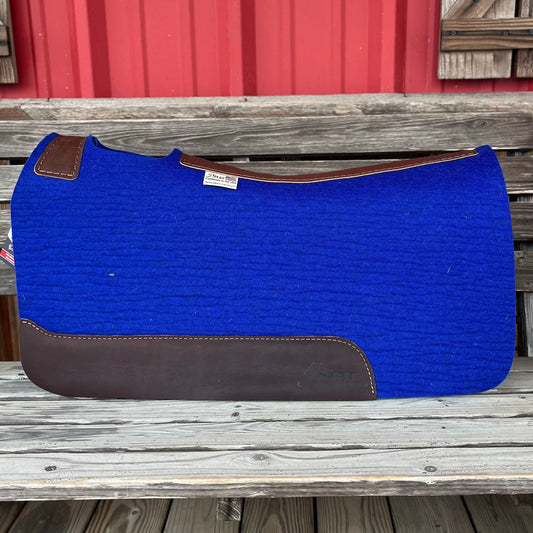 5 Star Equine 3/4" Royal Blue Barrel Saddle Pad 30x28