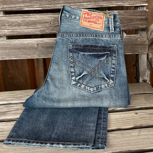 Stone Wash Bootcut Jeans | Stetson