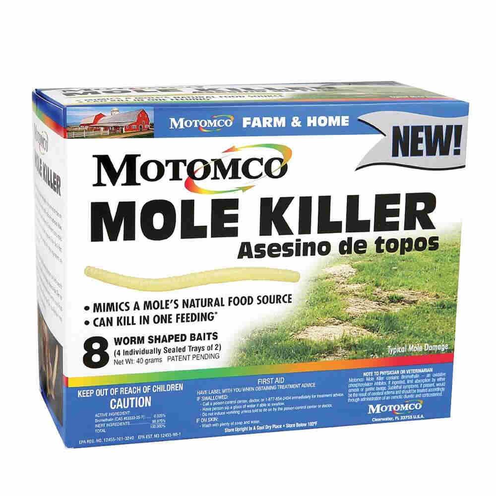 Motomco: Mole Killer (Worm) 4 Pks