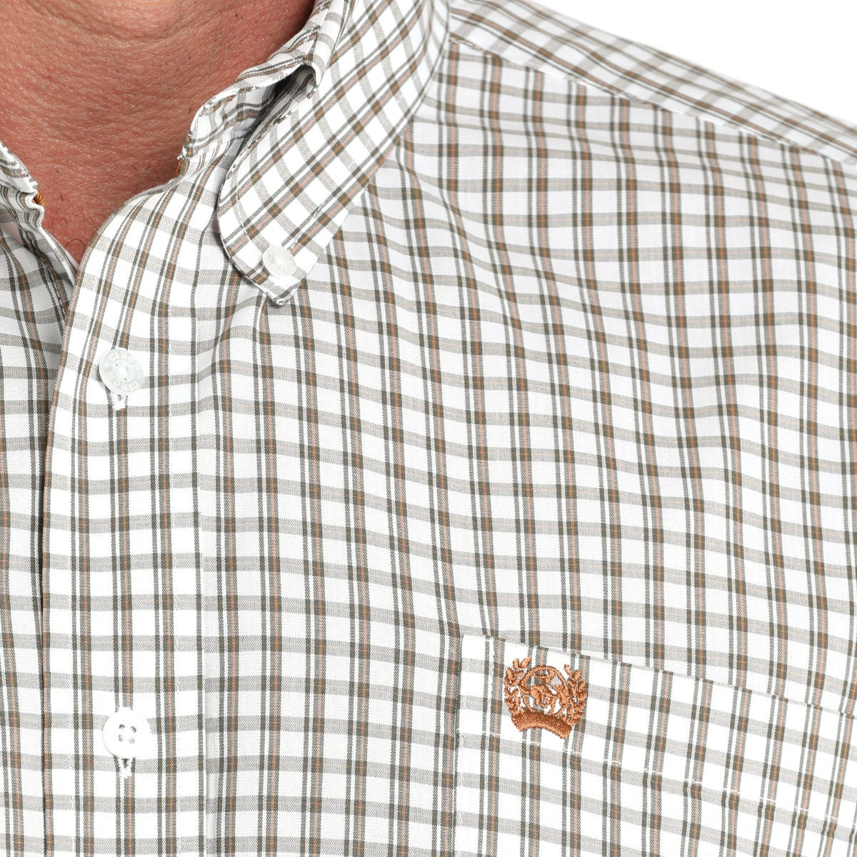 Brown/White Plaid | Cinch Mens