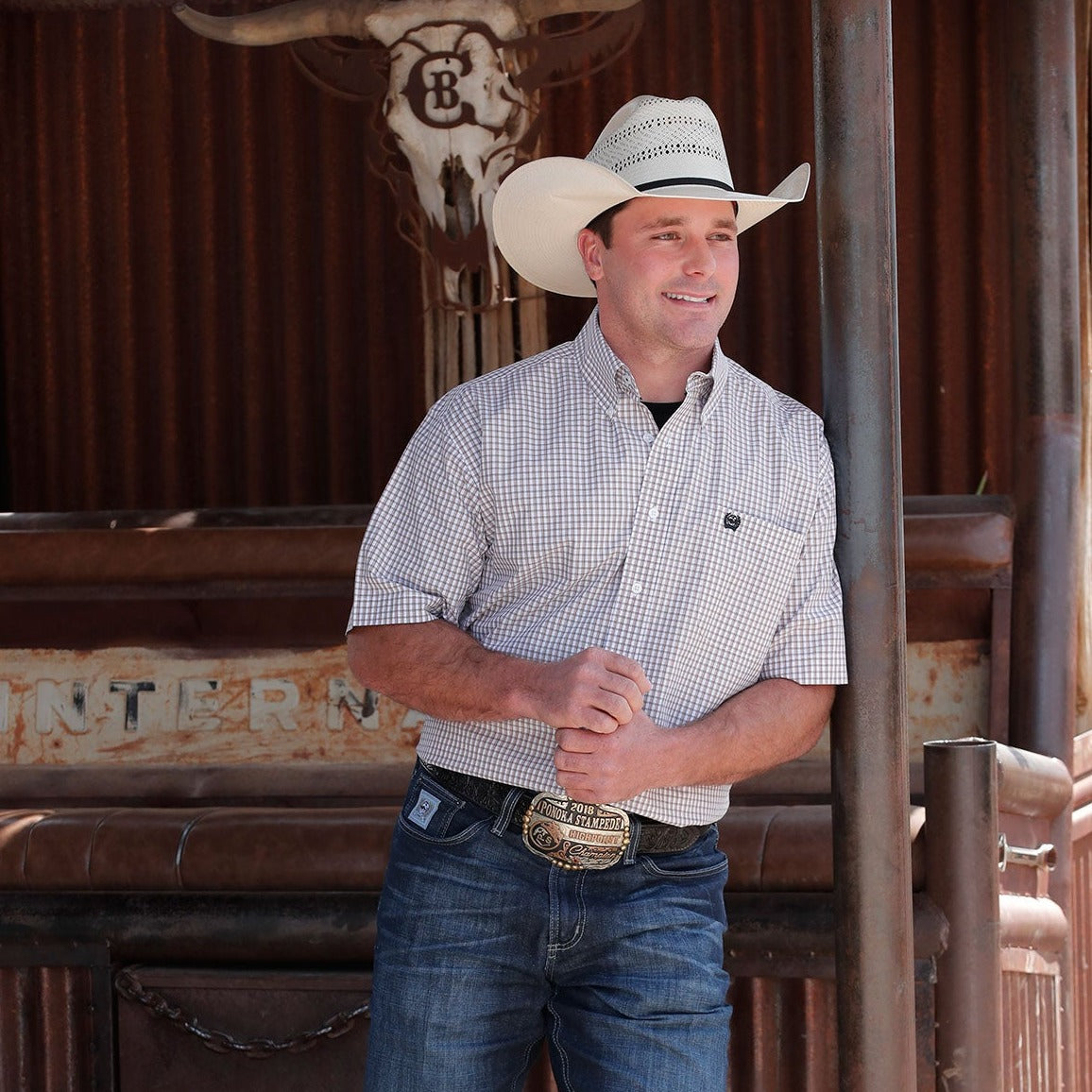 Tan Plaid | Cinch Mens