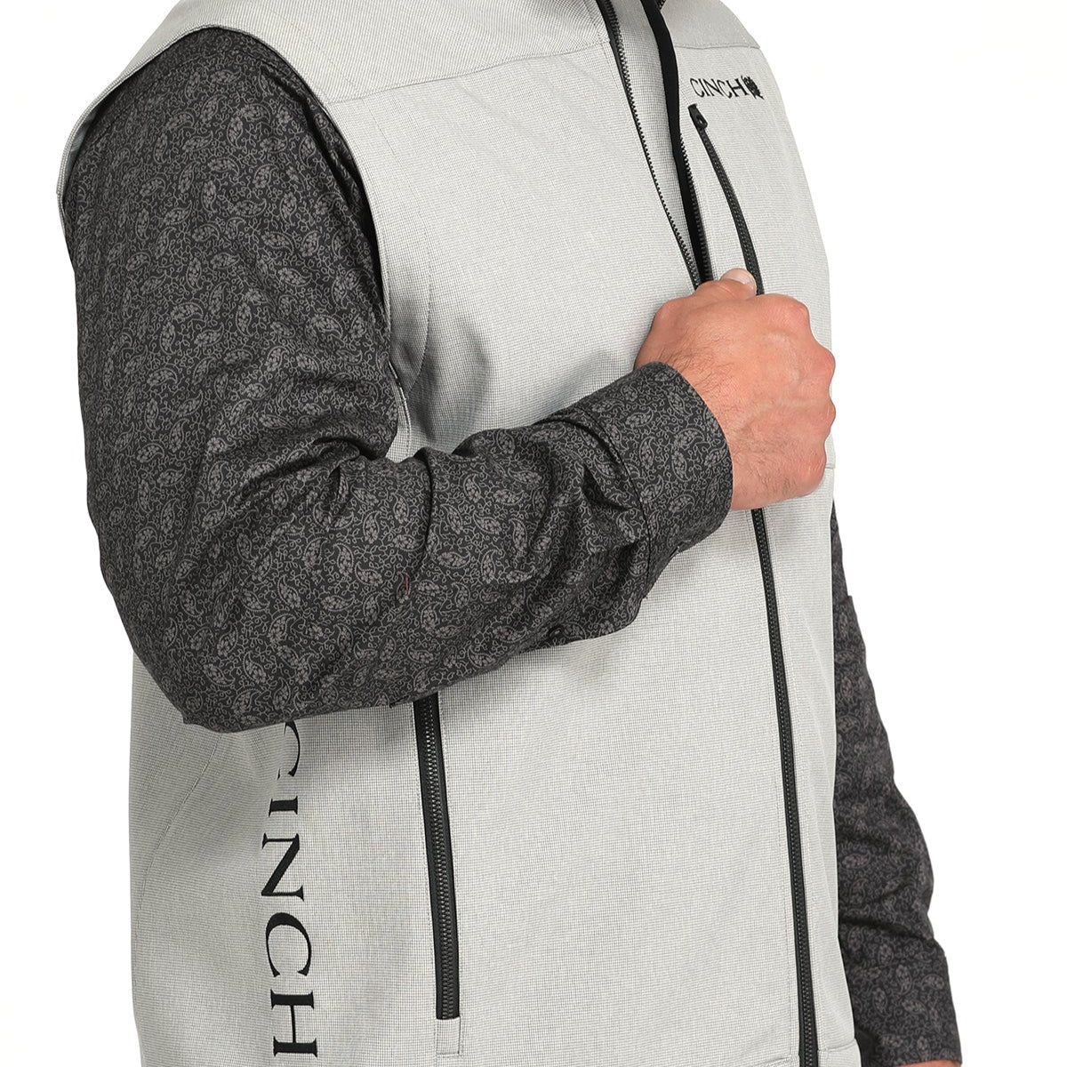 Light Grey Vest | Cinch Mens