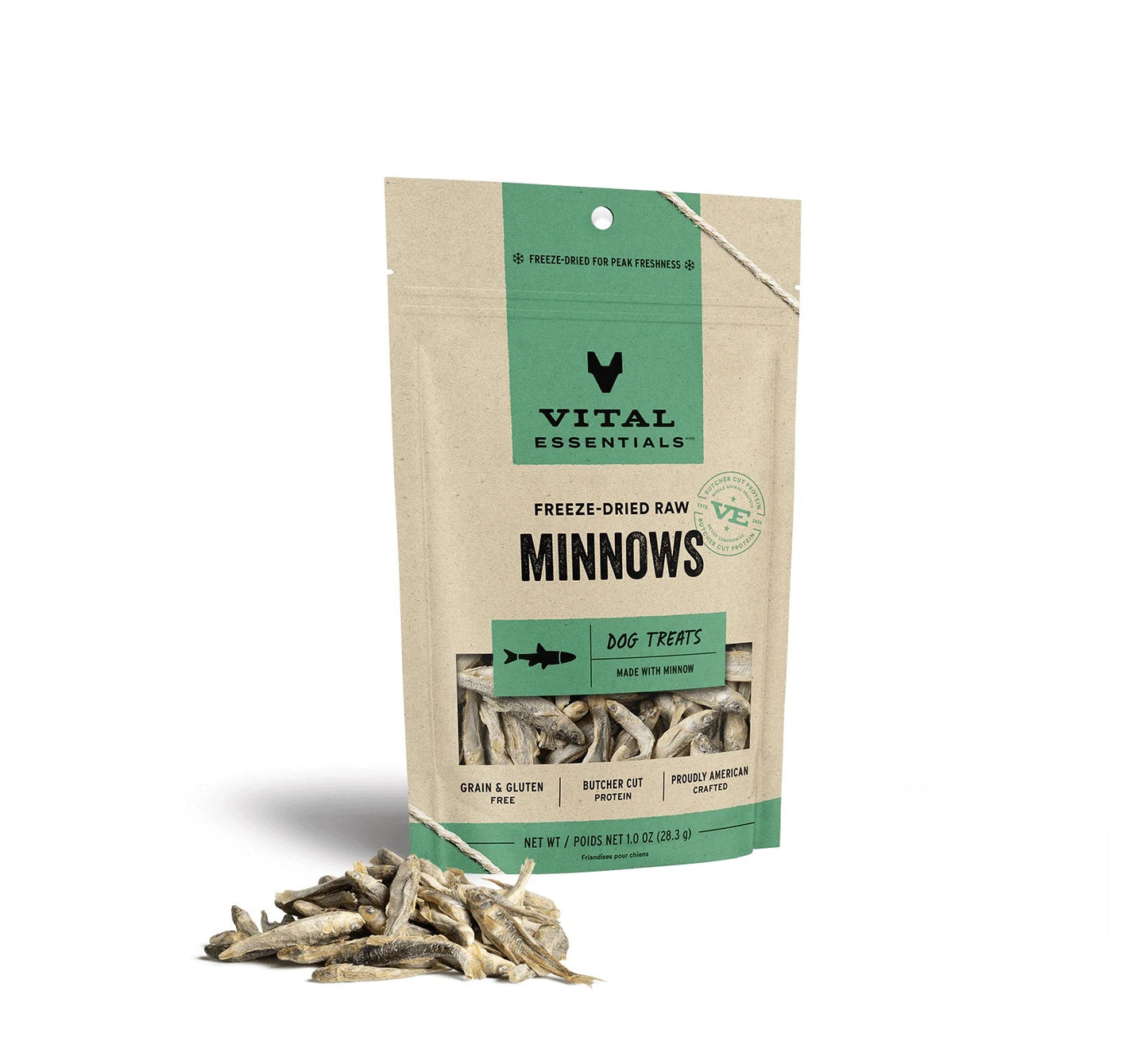 Vital Essentials Minnows Freeze-Dried Dog Treats