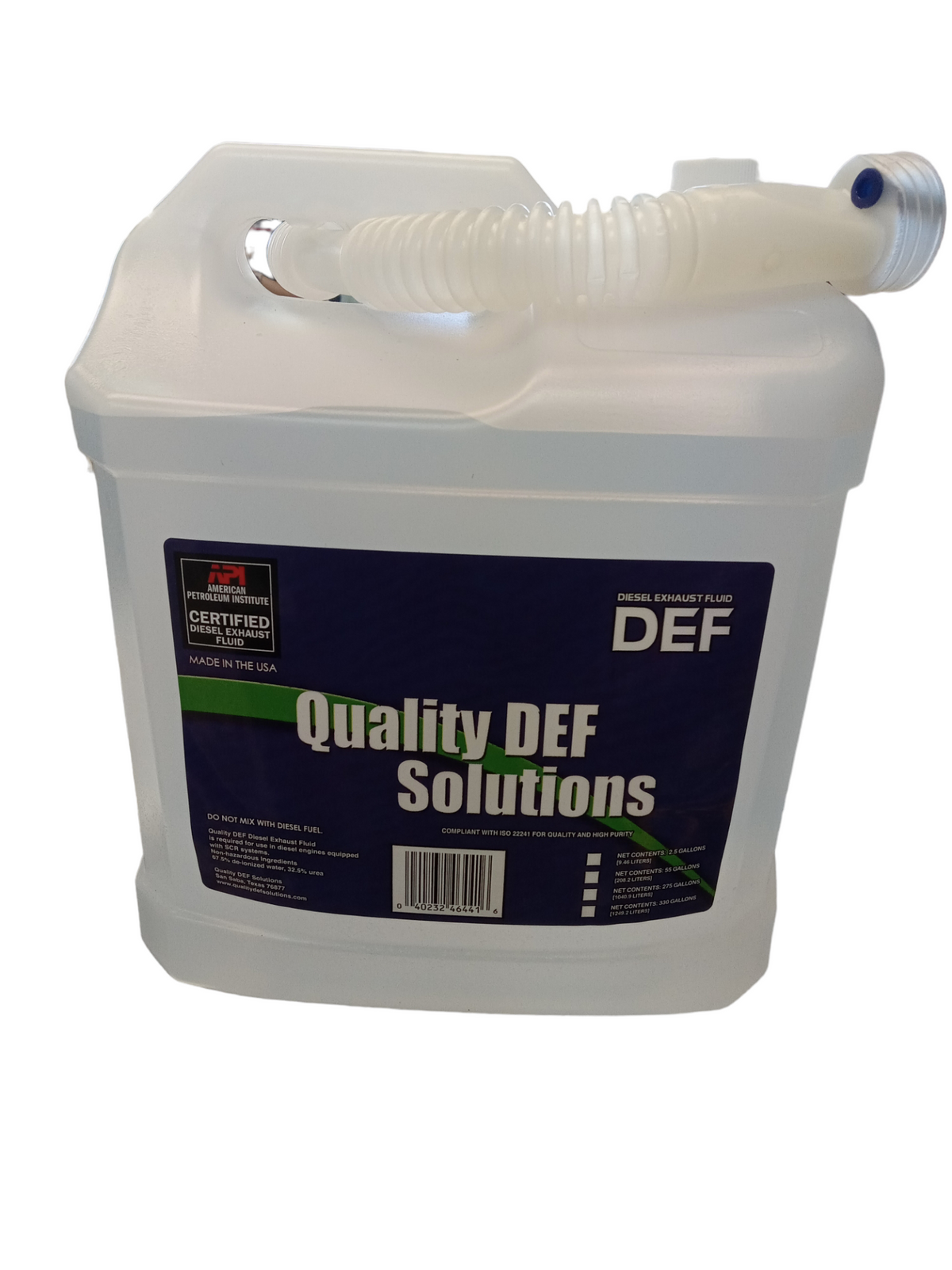 2-1/2Gal Diesel Exhaust Fluid DEF