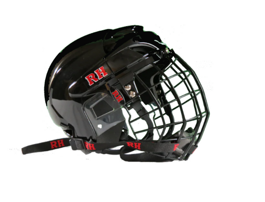 Rodeo Hard Bull Riding Helmet Combo with Face Guard