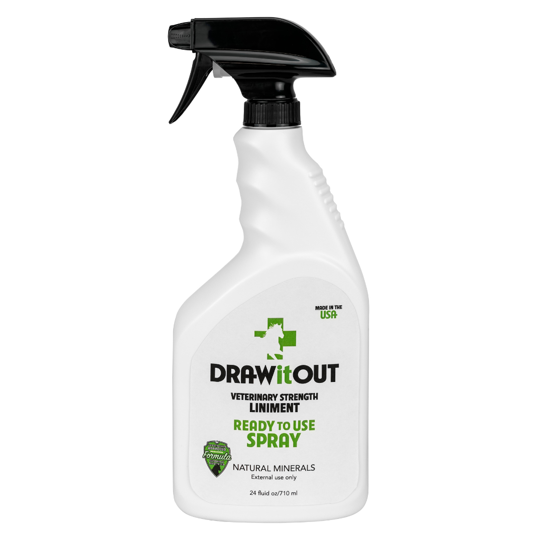 Draw It Out® RTU Spray 24oz | Ready-to-Use Liniment Spray
