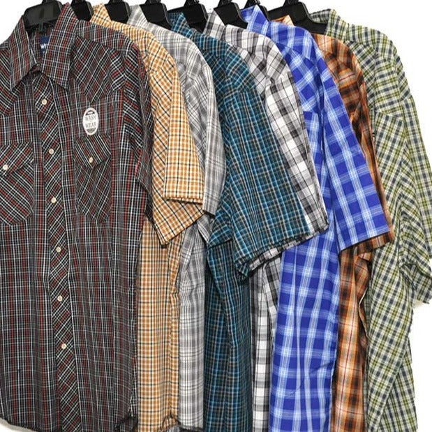 Short Sleeve Plaid | Wrangler