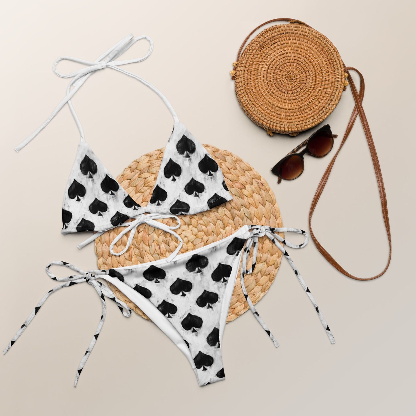 Smokin Spades String Bikini