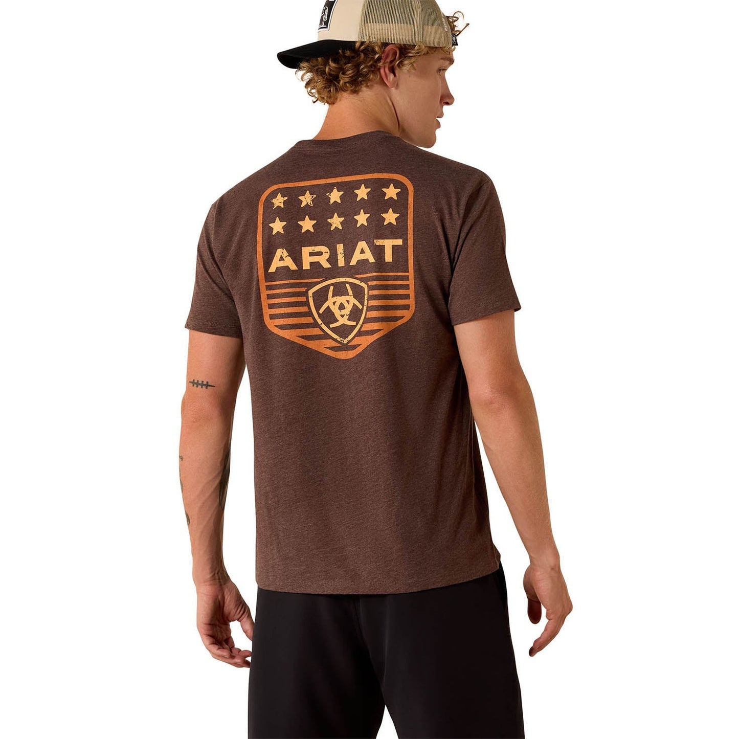 Ariat Men's Patriotic Badge Western Graphic Tee