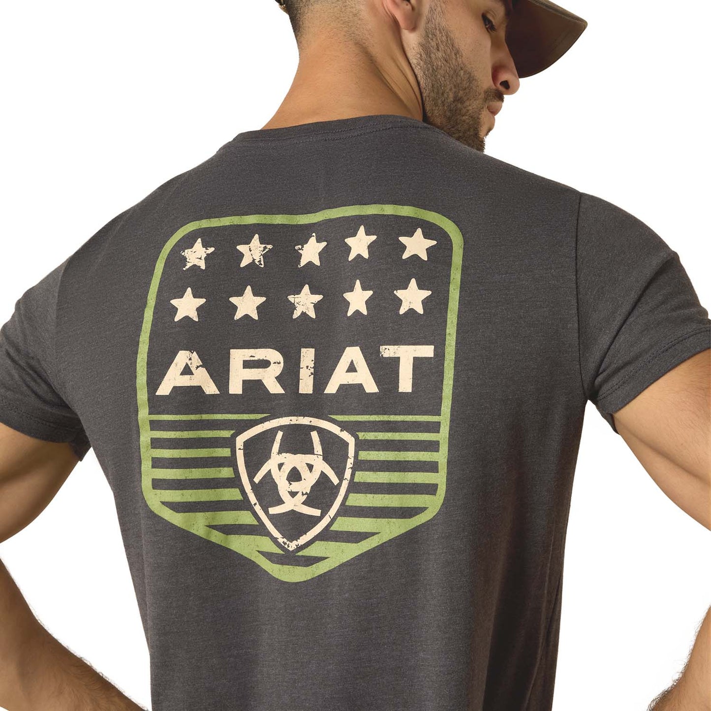 Ariat Men's Patriotic Badge Western Graphic Tee