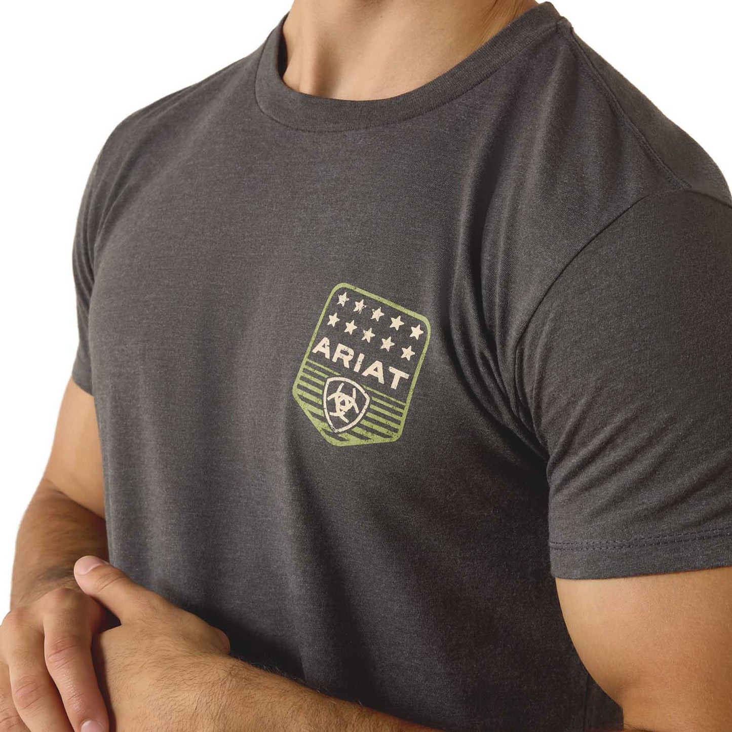 Ariat Men's Patriotic Badge Western Graphic Tee