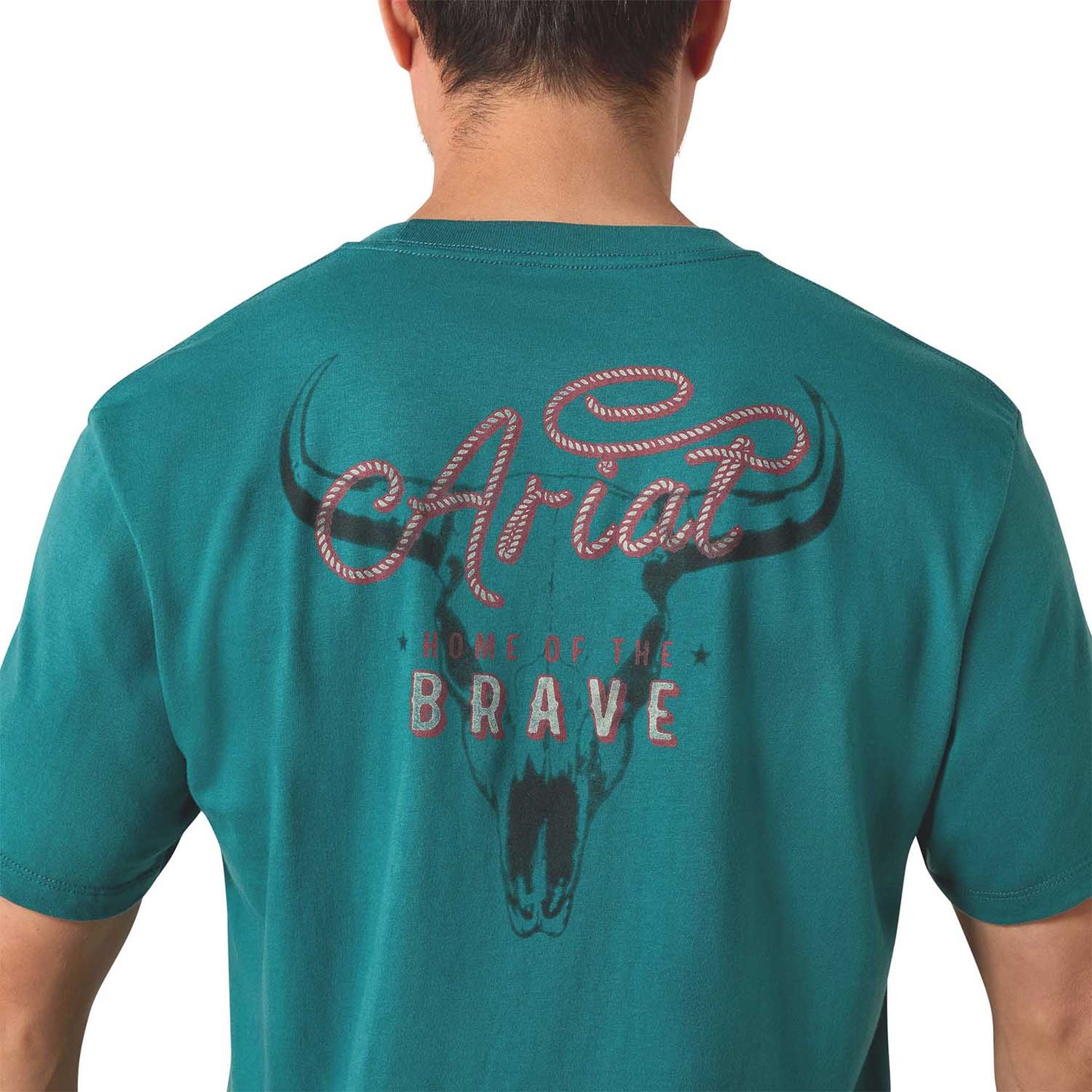 Ariat Men's Cattle Skull Freedom Western Graphic Tee
