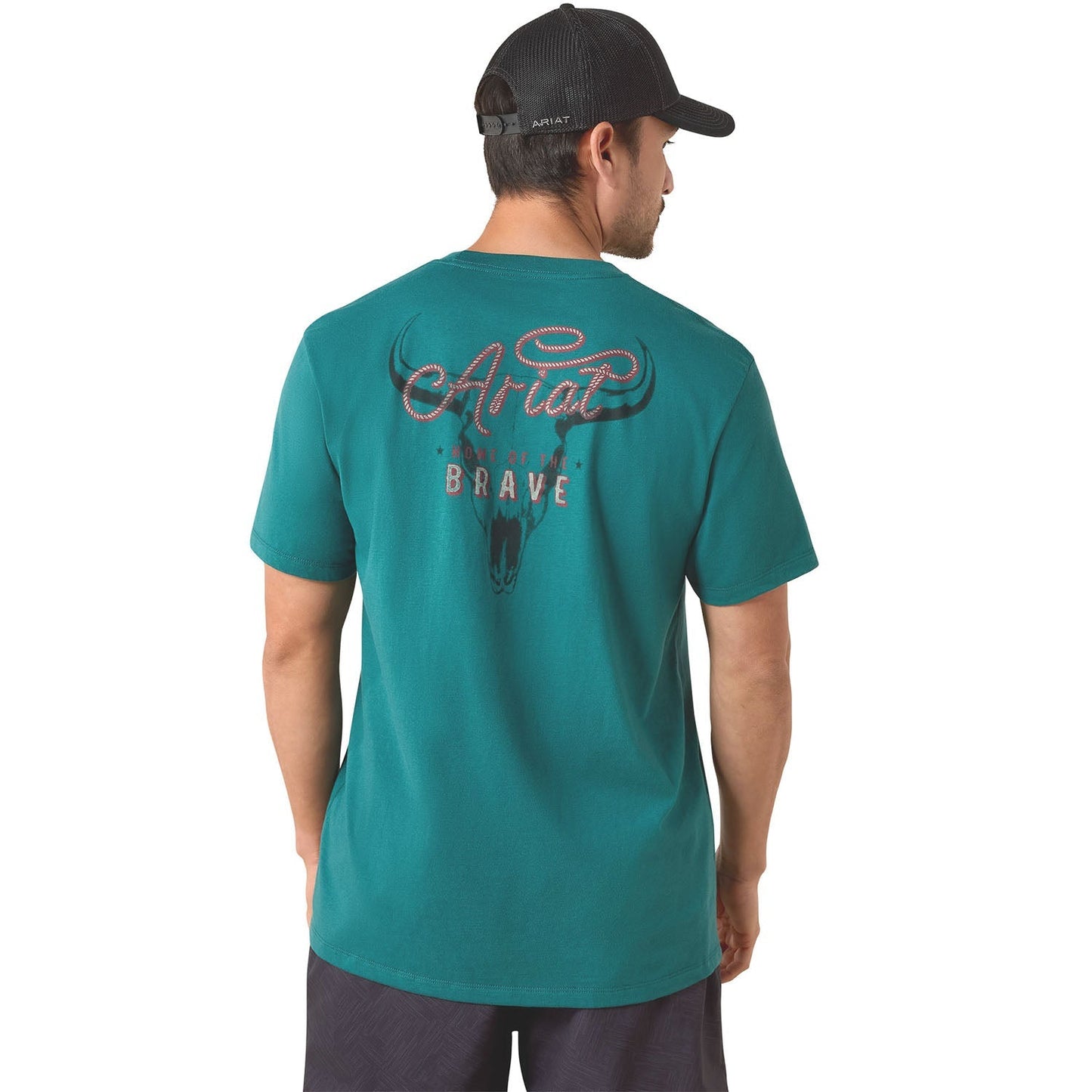 Ariat Men's Cattle Skull Freedom Western Graphic Tee