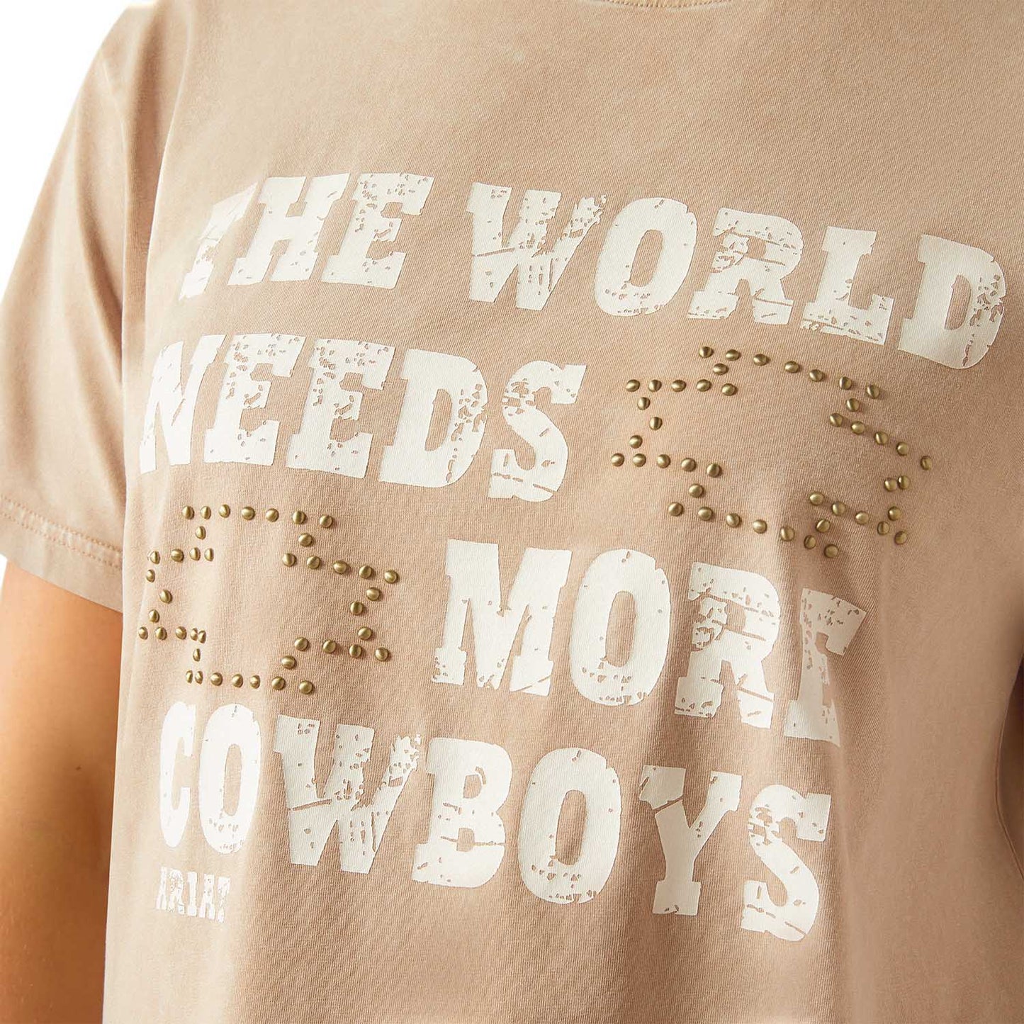 Ariat Women's The World Needs More Cowboys Graphic Tee